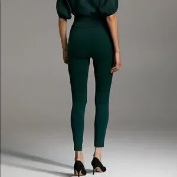 Aritzia Babaton Kooning Pants Scarab Green Small - Picture 2 of 10